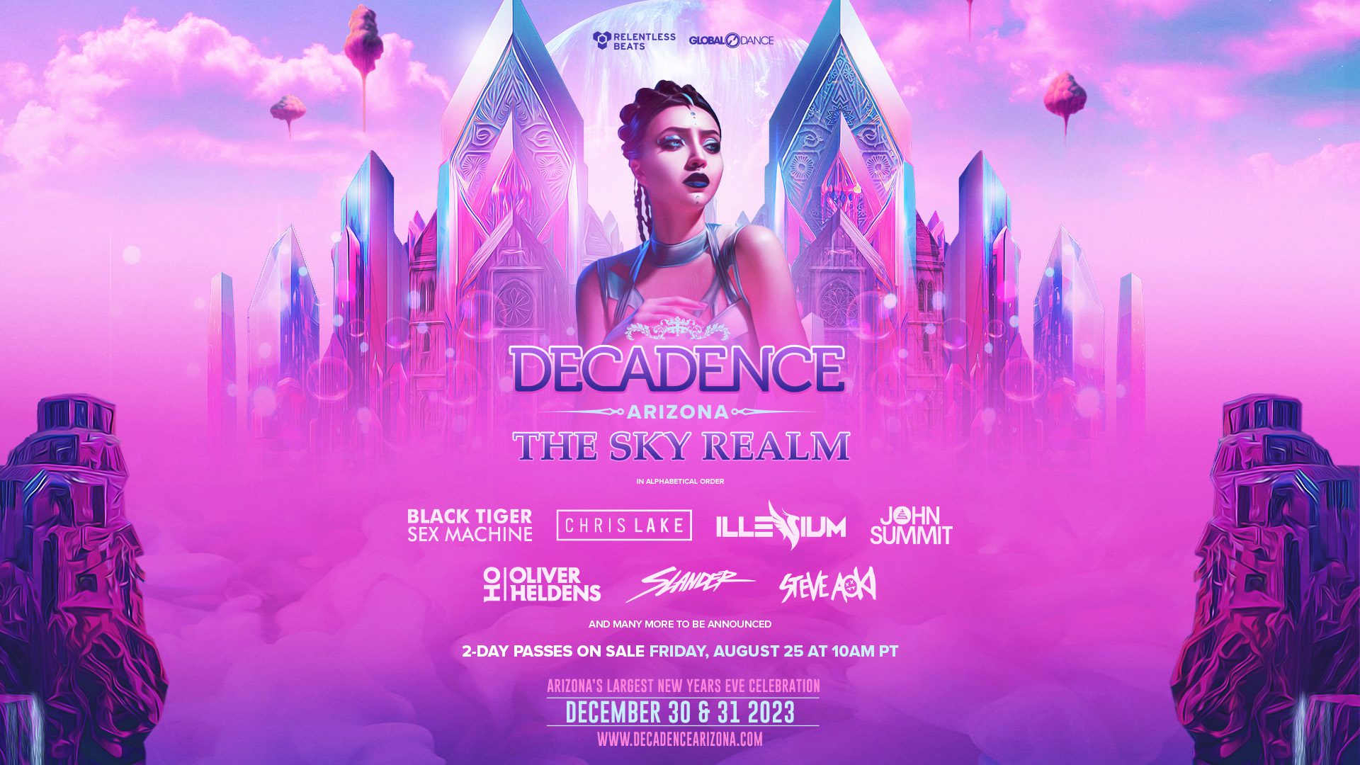 Decadence Arizona: The Sky Realm phase 1 lineup is here! | Decadence ...